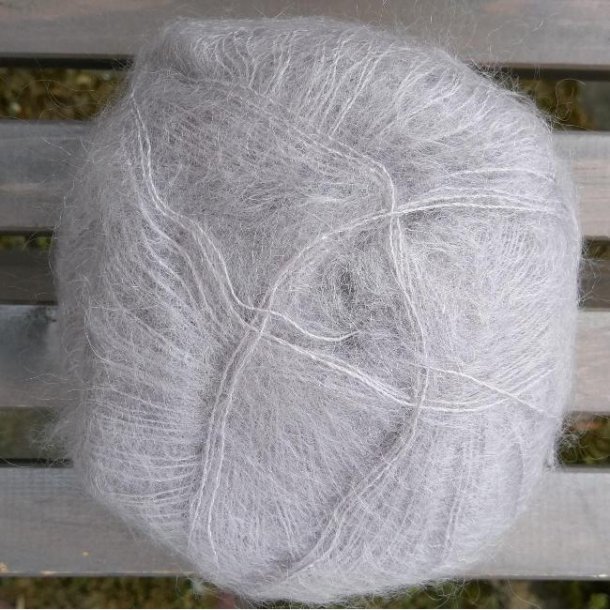 Brushed Lace: Sølvgrå (3079)